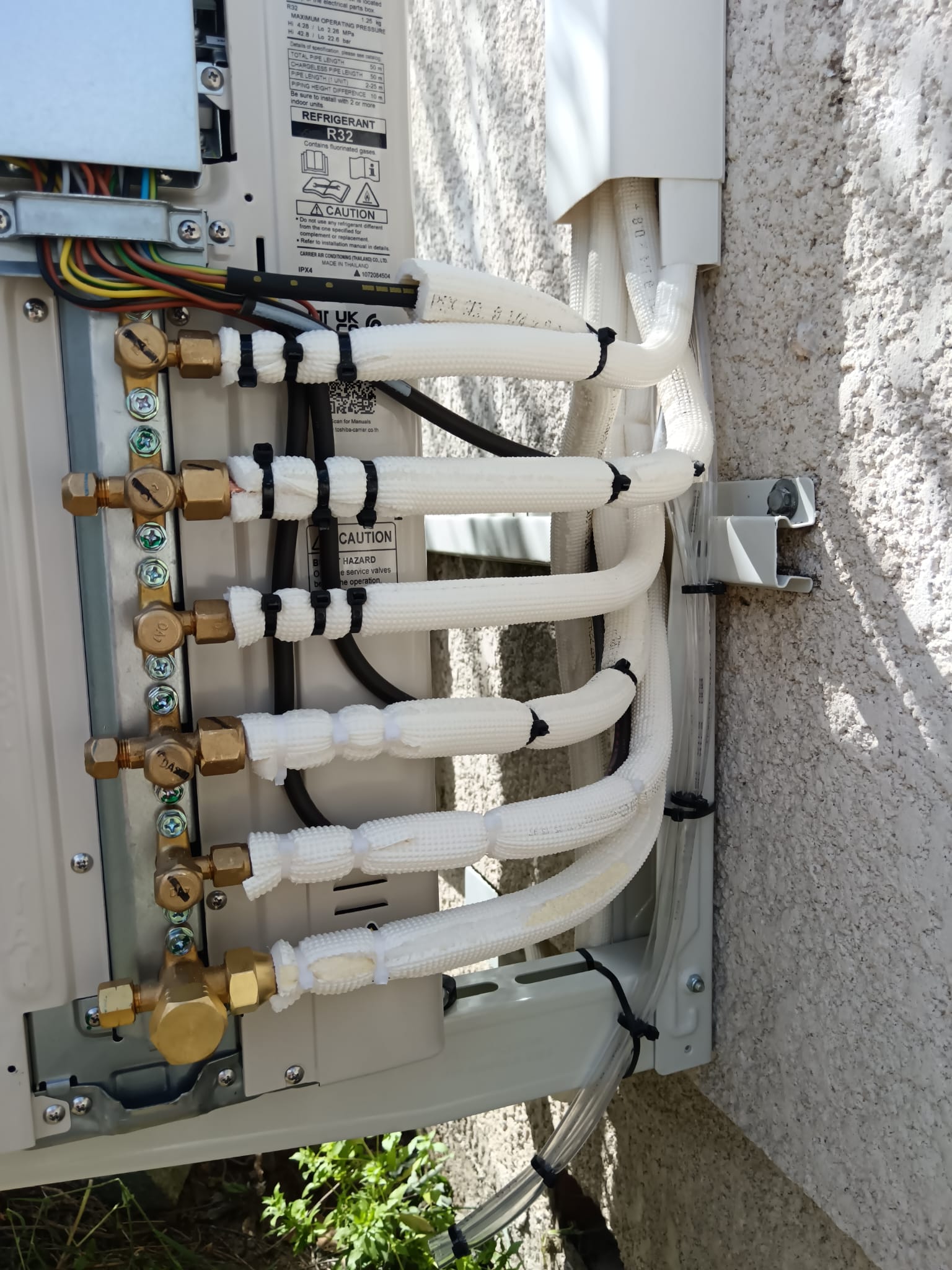 Liaison cuivre installation climatisation rigoureuse Île-de-France technicien qualifié multi-split